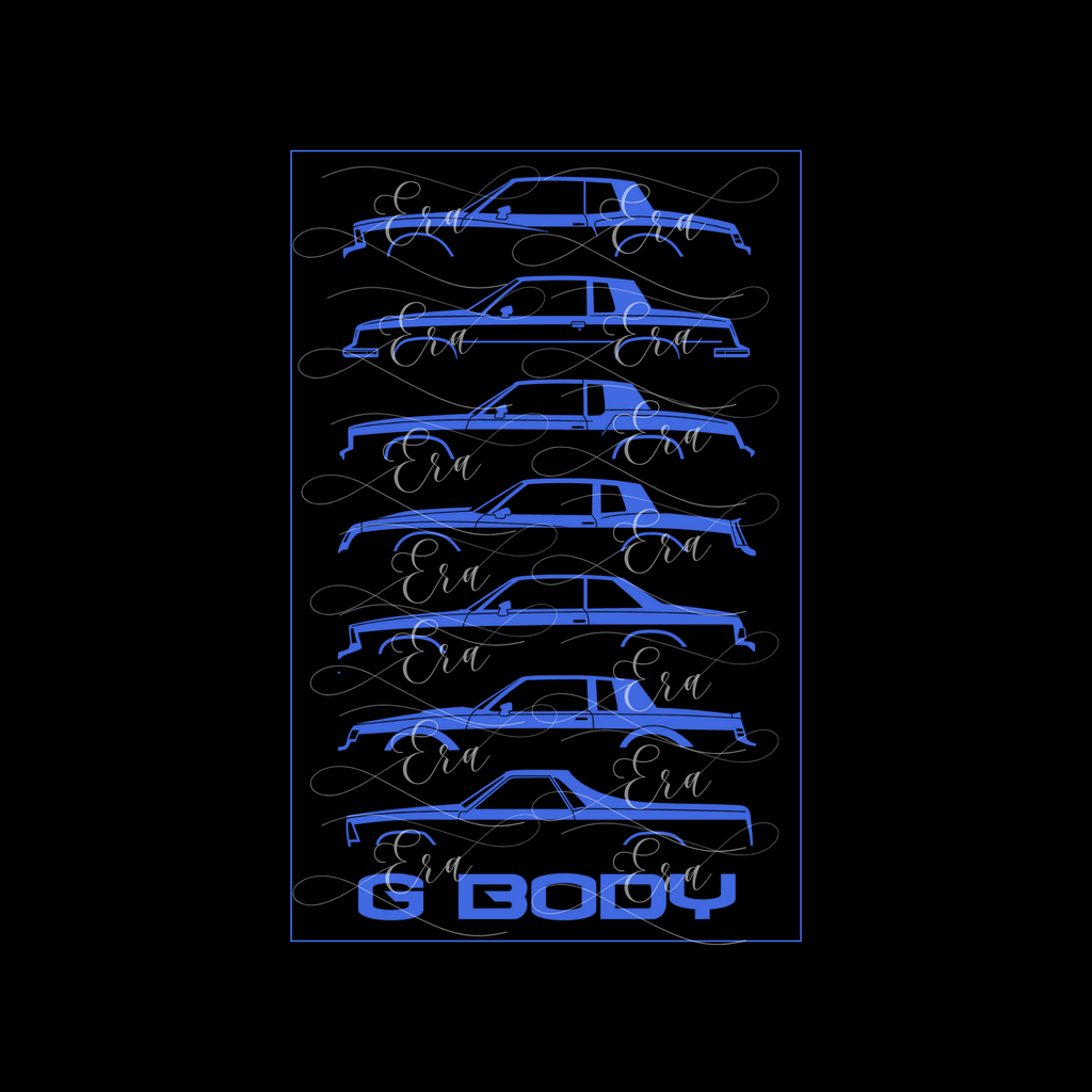 1978-1988 Gbody Silhouette Tshirt