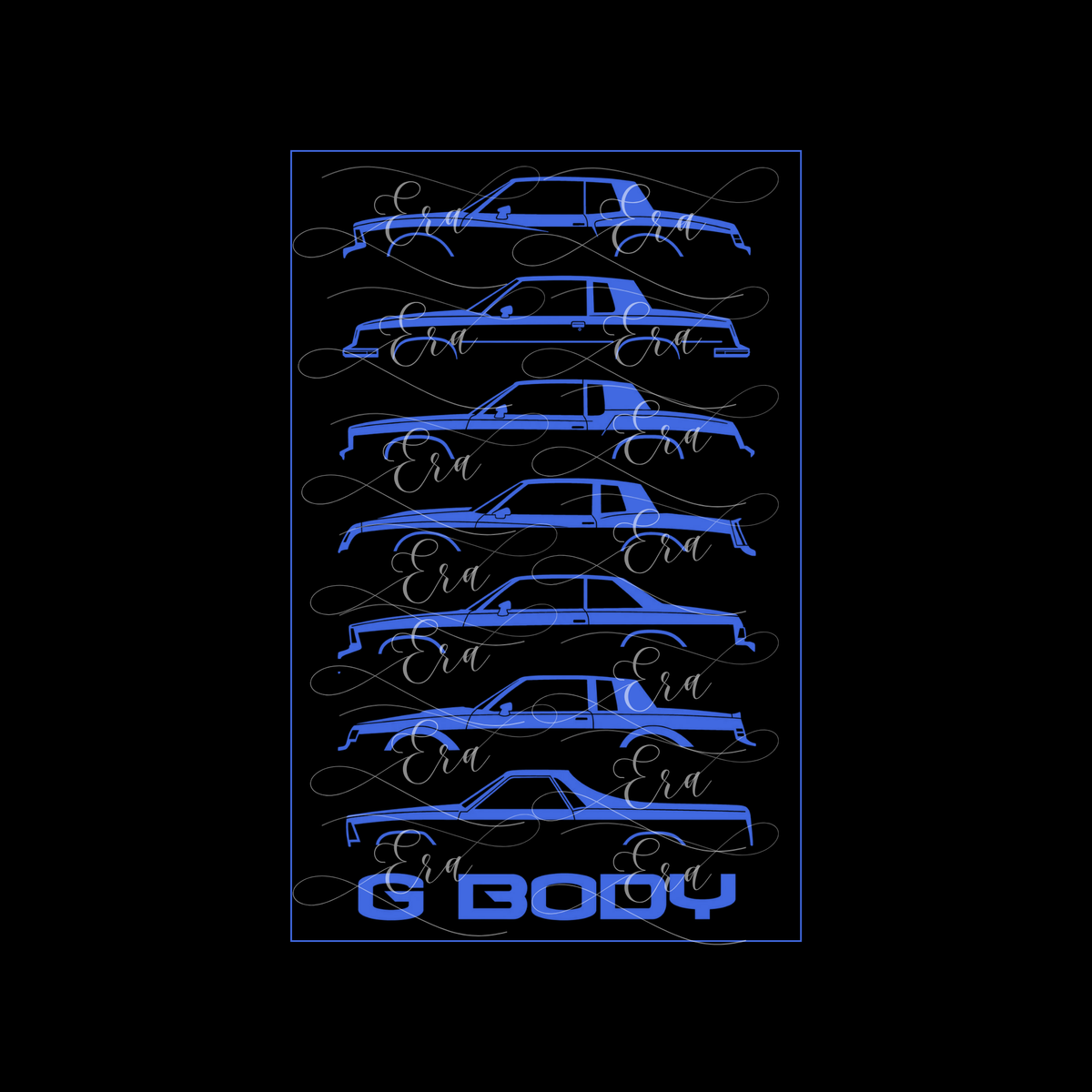 1978-1988 Gbody Silhouette Tshirt