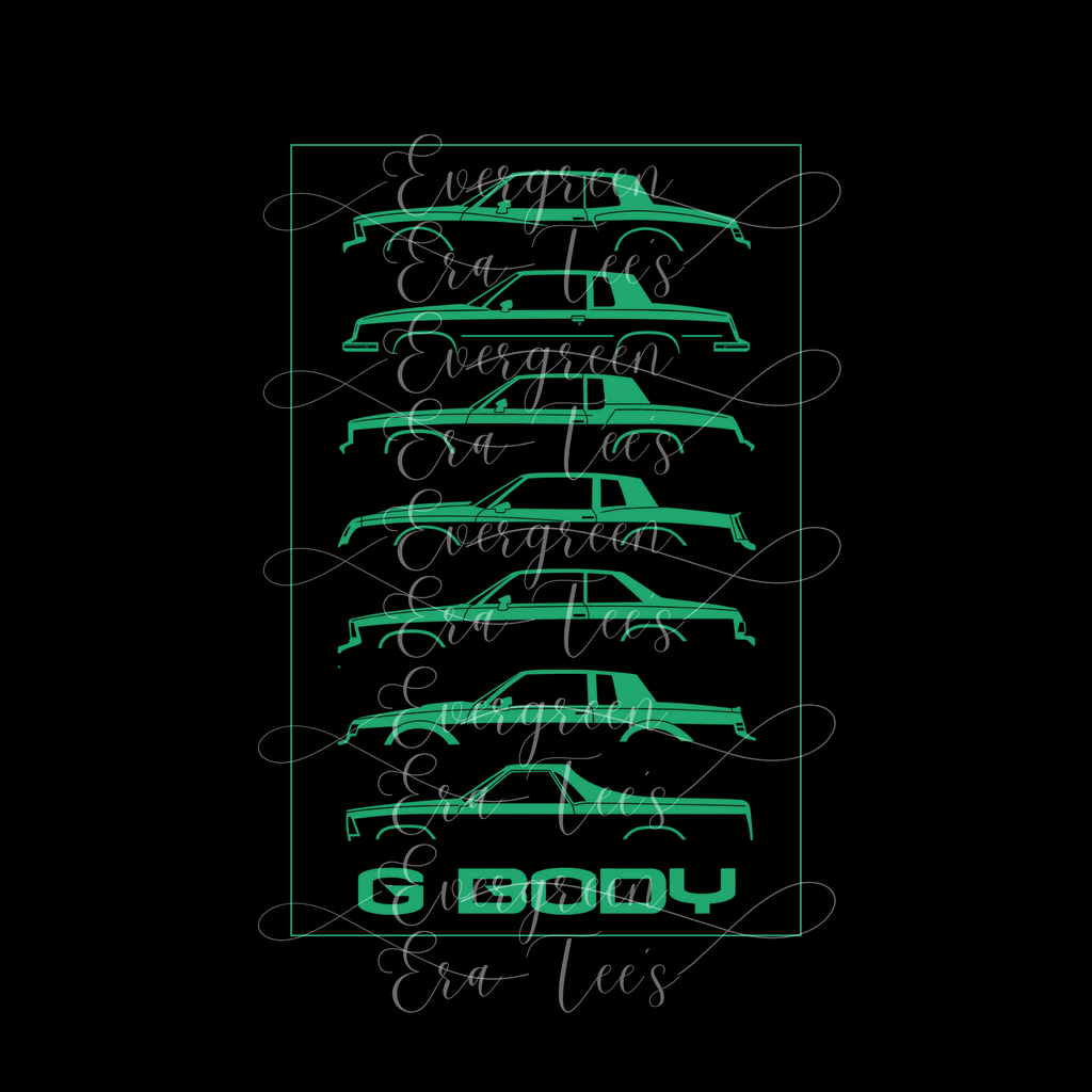 1978-1988 Gbody Silhouette Tshirt