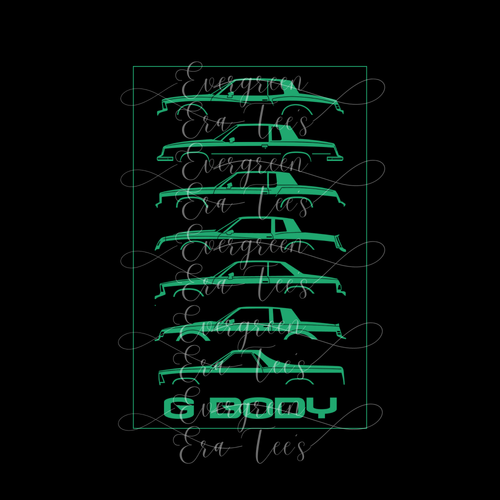 1978-1988 Gbody Silhouette Tshirt
