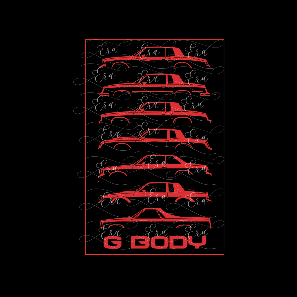 1978-1988 Gbody Silhouette Tshirt
