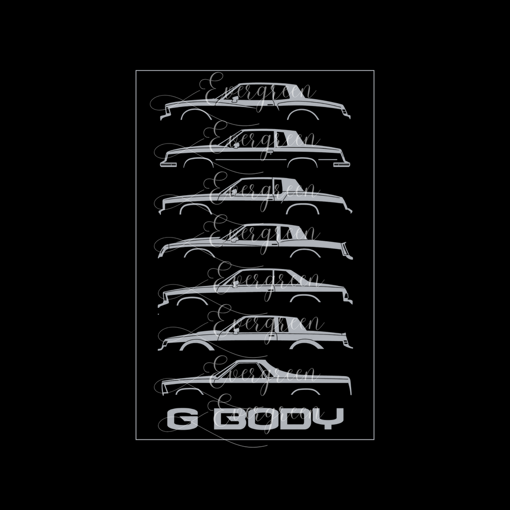 1978-1988 Gbody Silhouette Tshirt