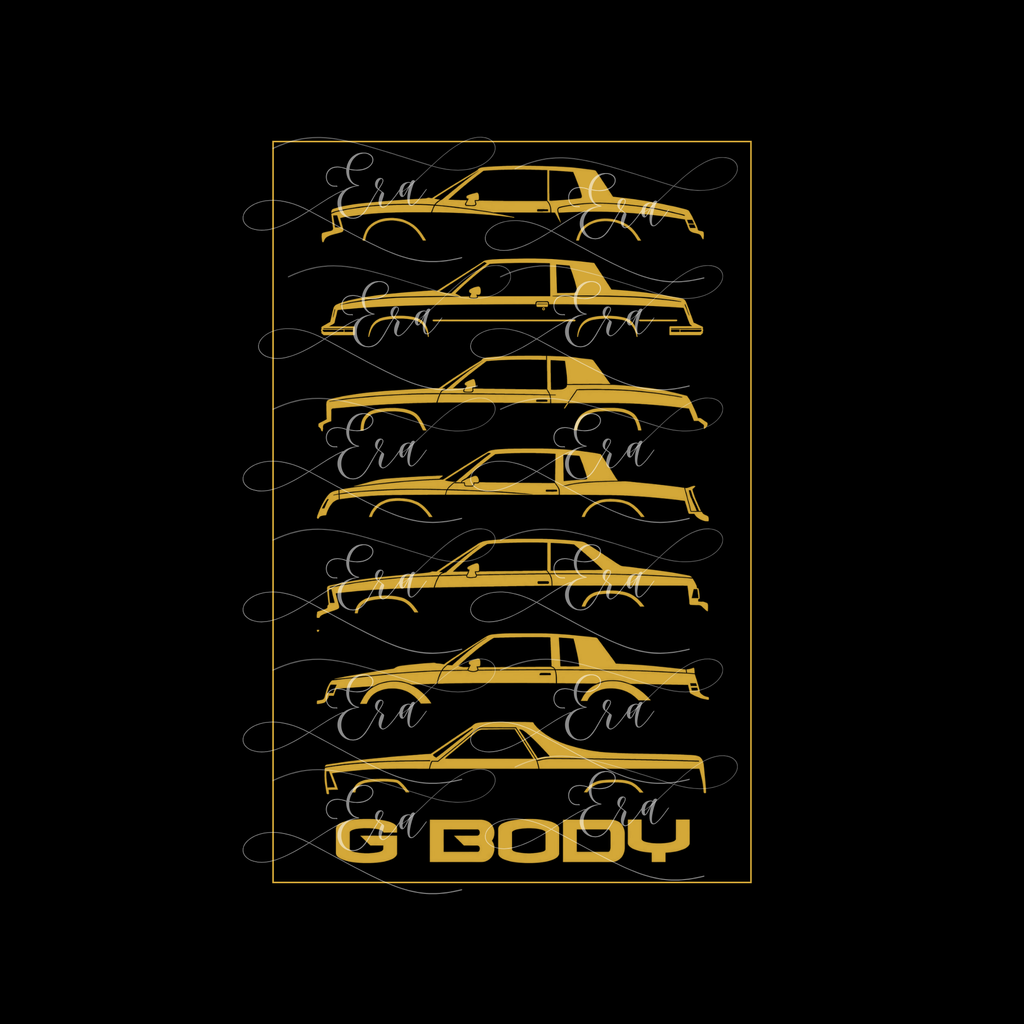 1978-1988 Gbody Silhouette Tshirt